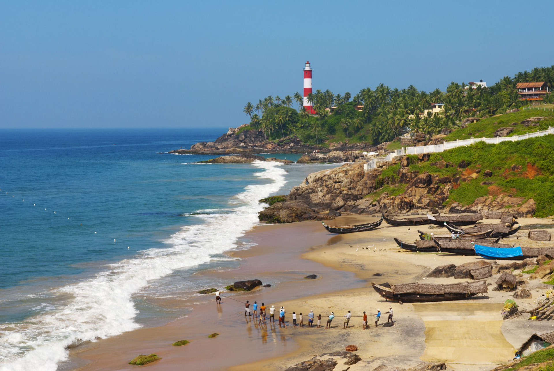 Lighthouse Beach, Kovalam
