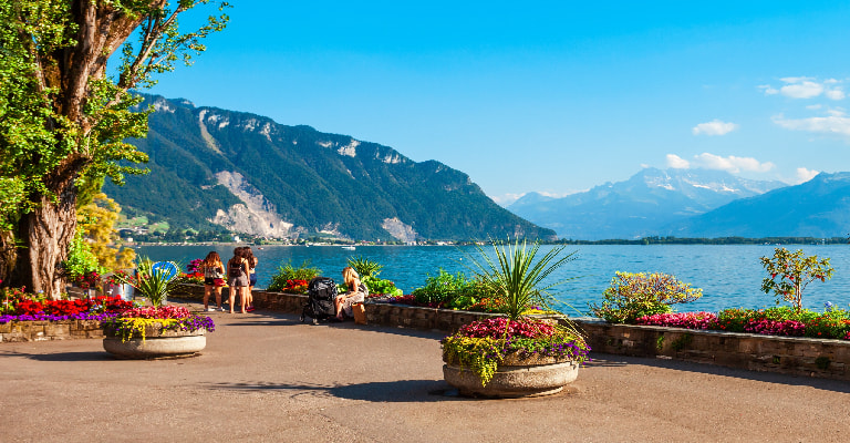 Montreux Town Lake View