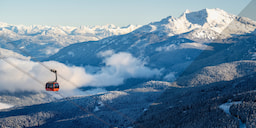 Peak to Peak Gondola Inside
