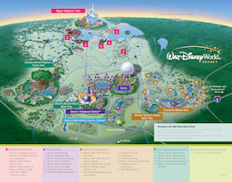 Disney's Theme Park - Orlando Map