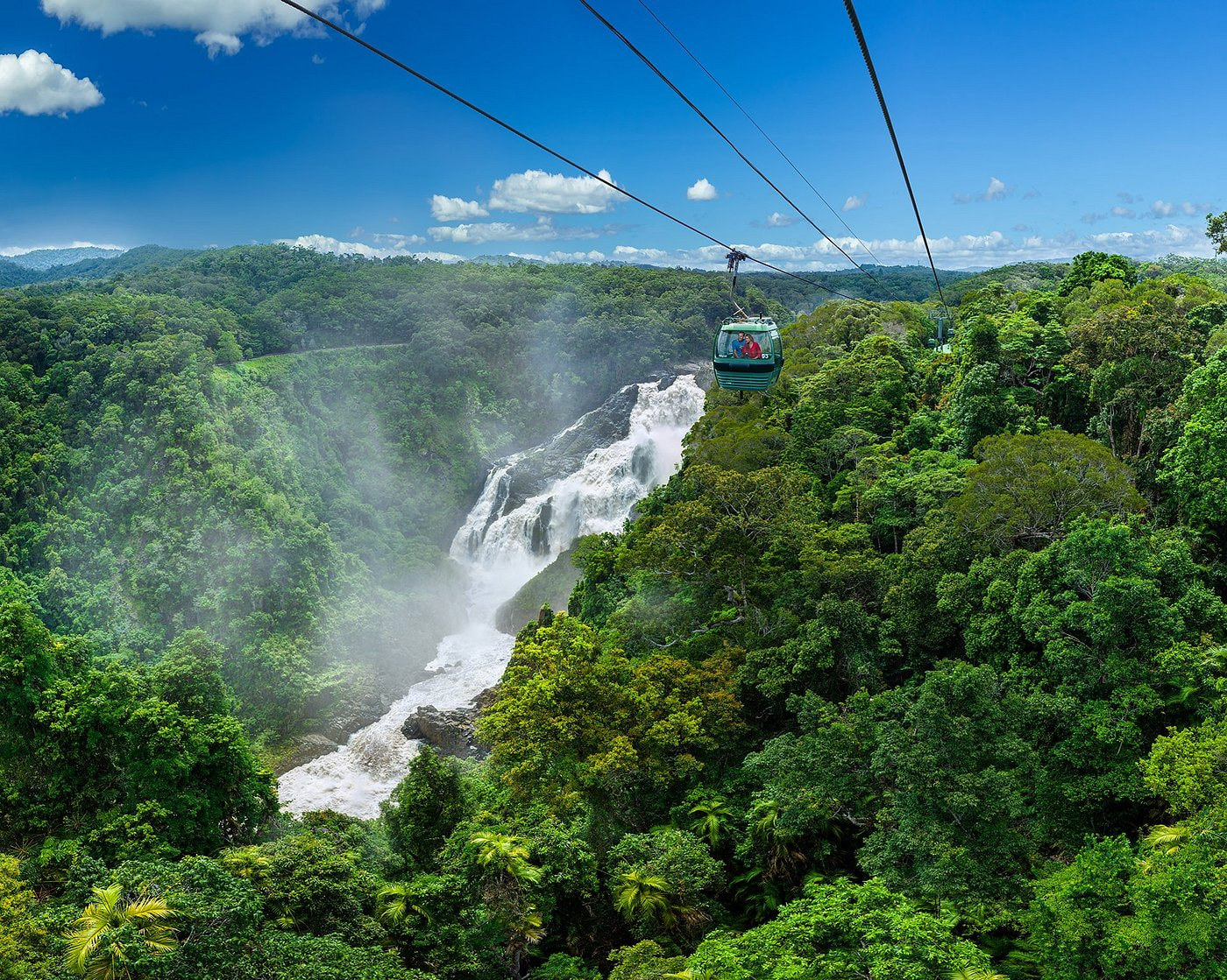 Half day Kuranda Village tour with one way skyrail Cairns