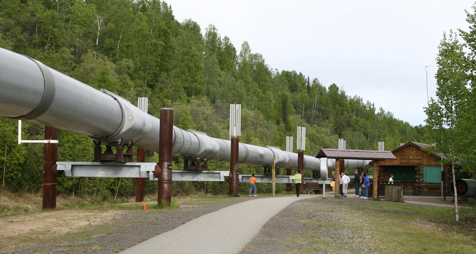 Photo stop at Trans Alaska Pipeline 2