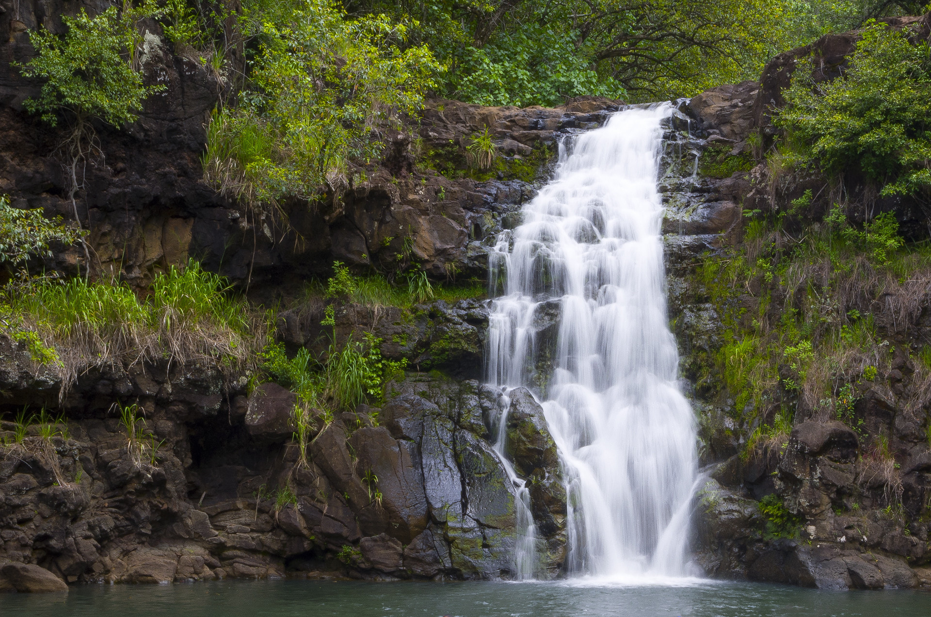 Waimea Waterfall 2