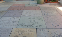 Walk of Fame Foot Prints