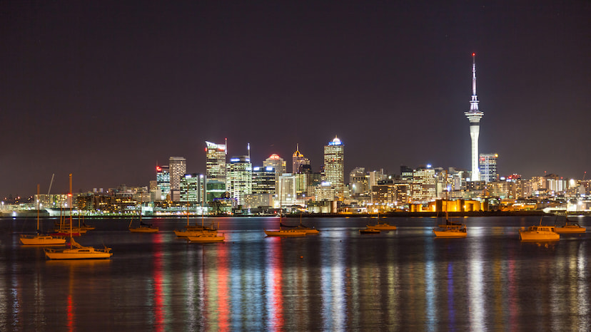Sky Tower In Auckland