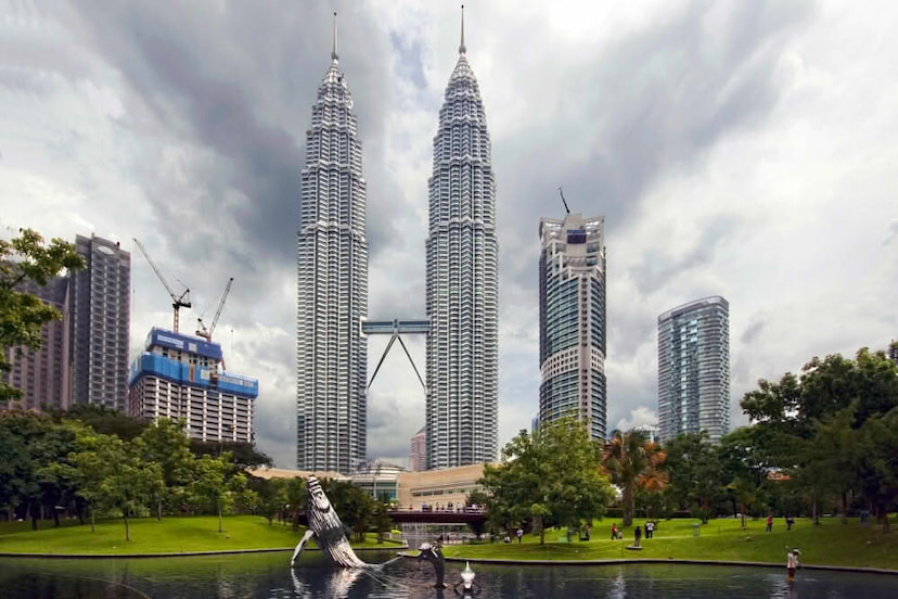 Take a stroll in KLCC Park