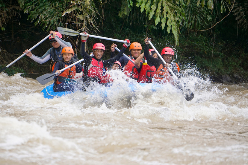 Try White water rafting