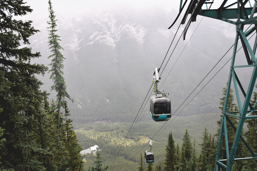 Banff Gondola On Sulphur Mountain