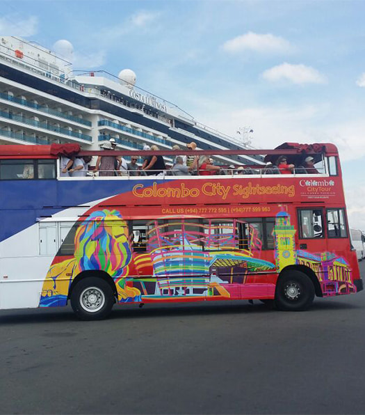Catch a Glimpse of Colombo in an Open Deck Bus Tour