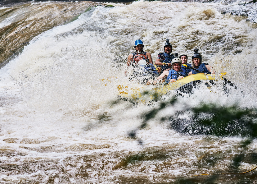 River Raft at Tana River