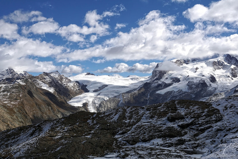 View of Thajiwas Glacier