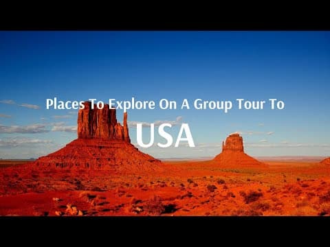 Things To Do on USA Group Tour