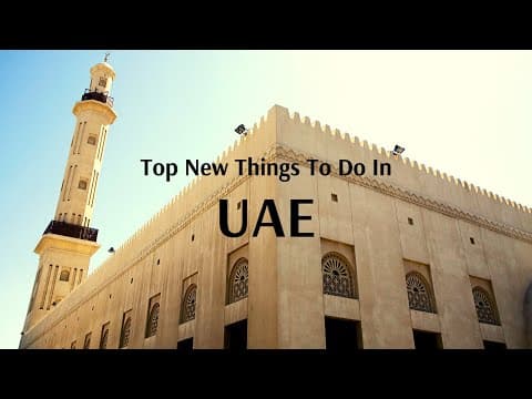 Top New Things To Do In UAE - Flamingo Transworld