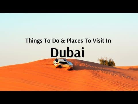 Dubai Tour Packages From India by Flamingo Transworld