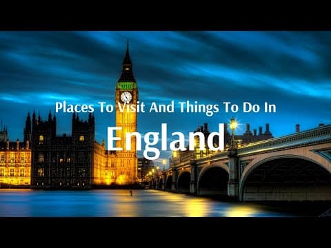 Best Places To Visit and Must See Attraction In England - Flamingo Travels