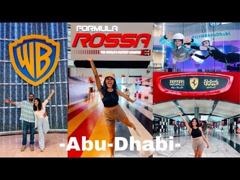 YAS ISLAND Abu Dhabi | Ferrari world, Warner Brother, Clymb | Trip Planned by
