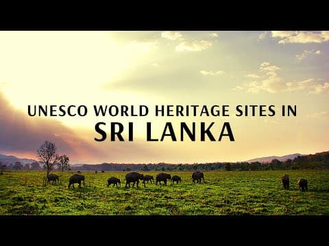 UNESCO World Heritage Sites in Sri Lanka - Flamingo Transworld