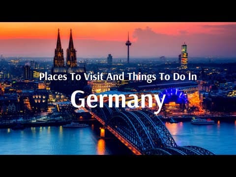 Interesting Places To Visit and Things To Do In Germany - Flamingo Travels