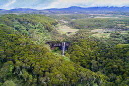National Park Waterfall View