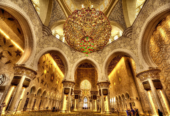 Abu Dhabi Grand Mosque - O