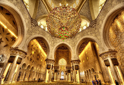 Abu Dhabi Grand Mosque - O