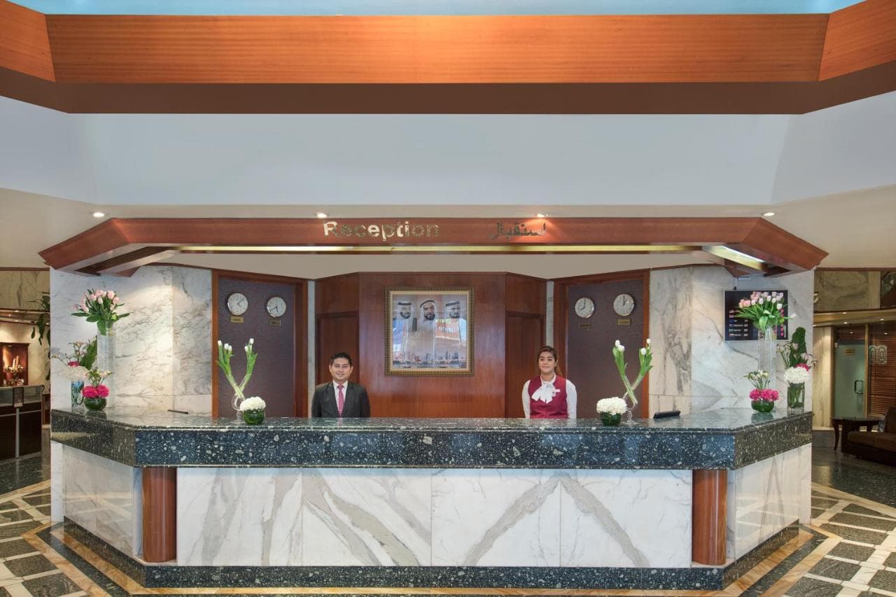 Admiral Plaza Hotel Dubai - Lobby Area