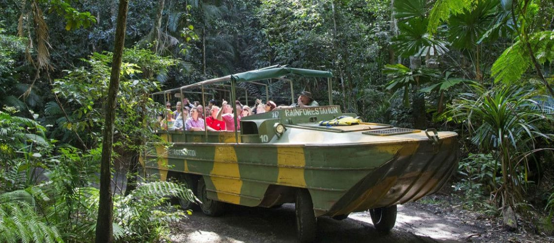 Army Duck Rain Forest Tour