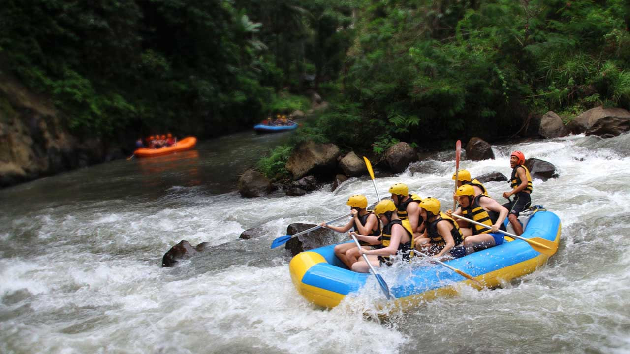 Ayung river water rafting 3