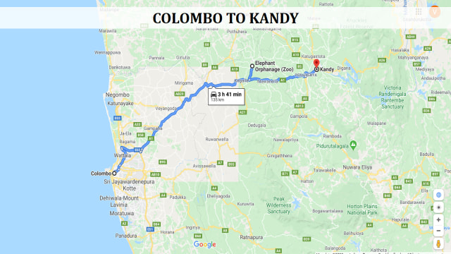 Colombo To Kandy