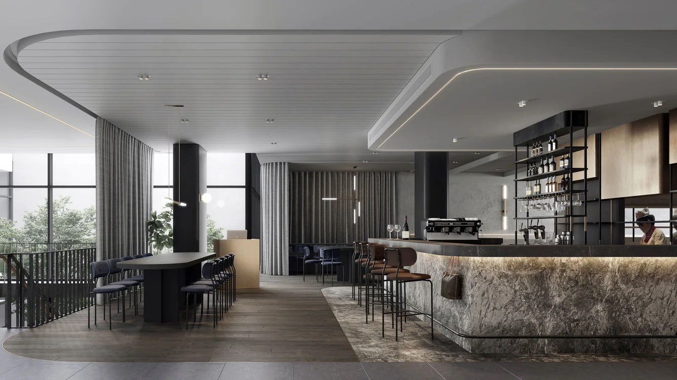 Courtyard by Marriott Melbourne Flagstaff Gardens Bar Resturant