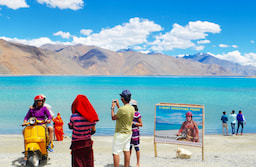 Recall Moments of the Movie - 3 Idiots at Pangong Lake