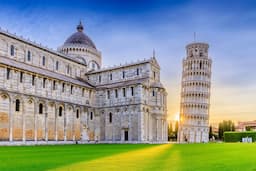 Leaning Tower Of Pisa & Cathedral