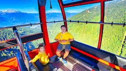 Peak to Peak Gondola Inside