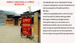 Simply Bhutan A Living Museum