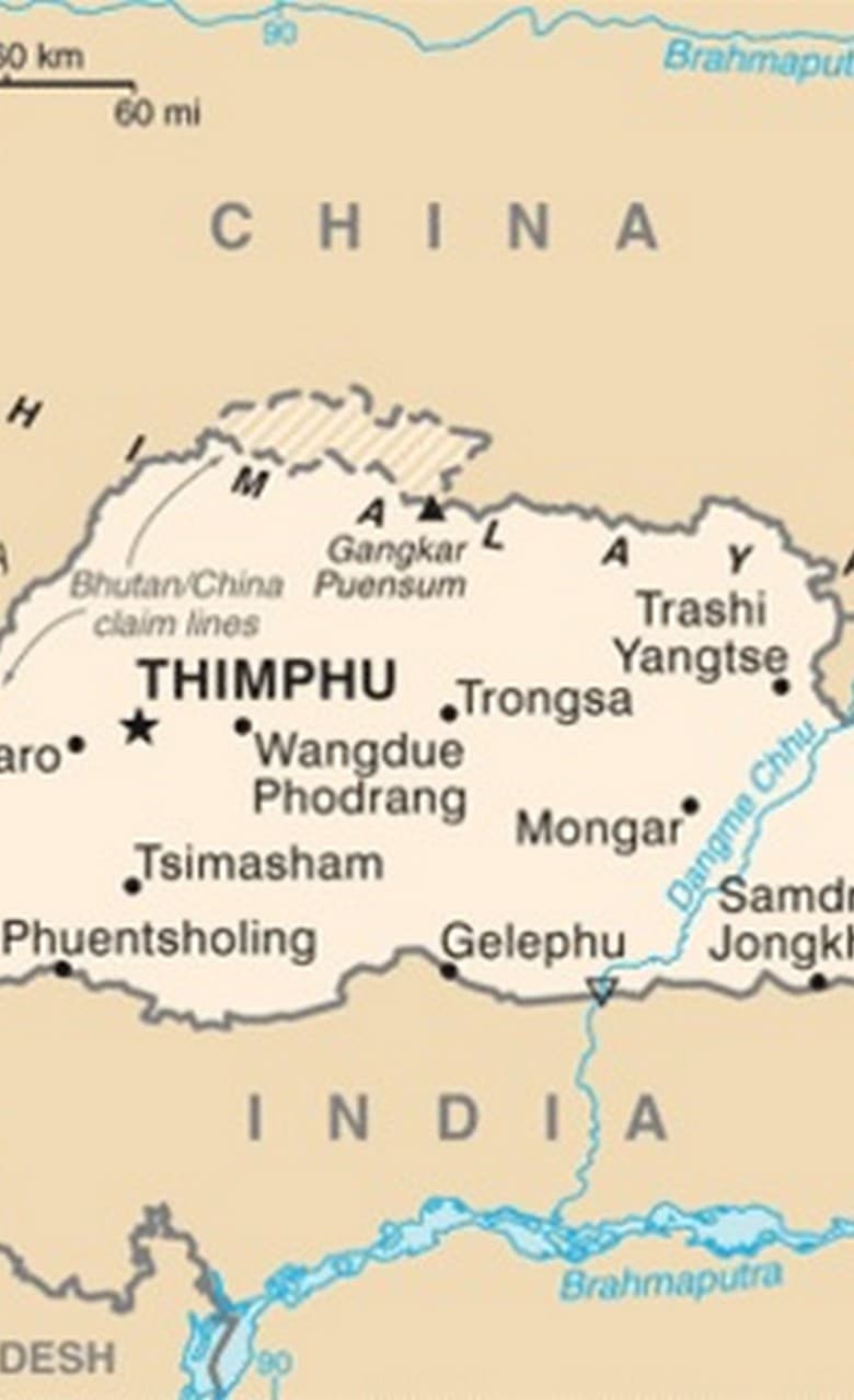 Geography in Thimphu