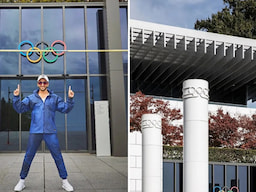 Bollywood Ranveer Singh gives Tour Massive Olympic Museum Switzerland