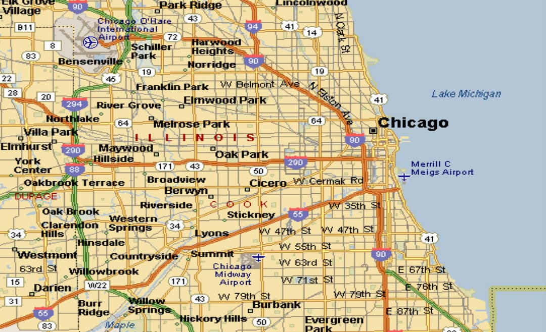 Geography in Chicago