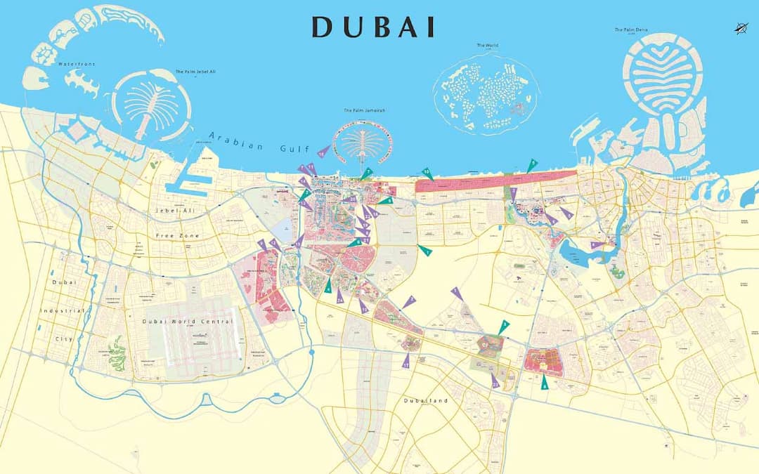 Geography in Dubai