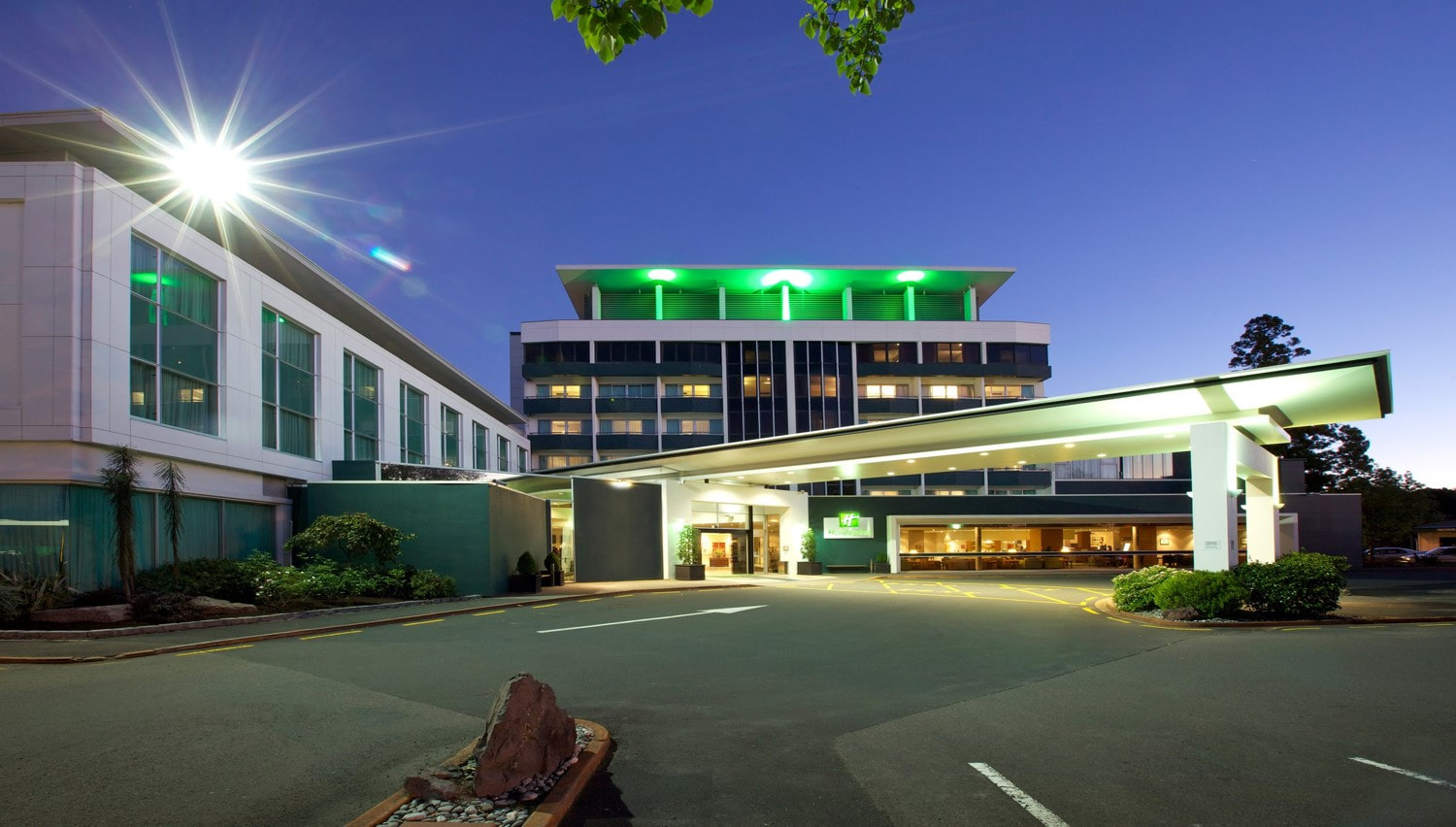 Holiday Inn Rotorua Exitoer view