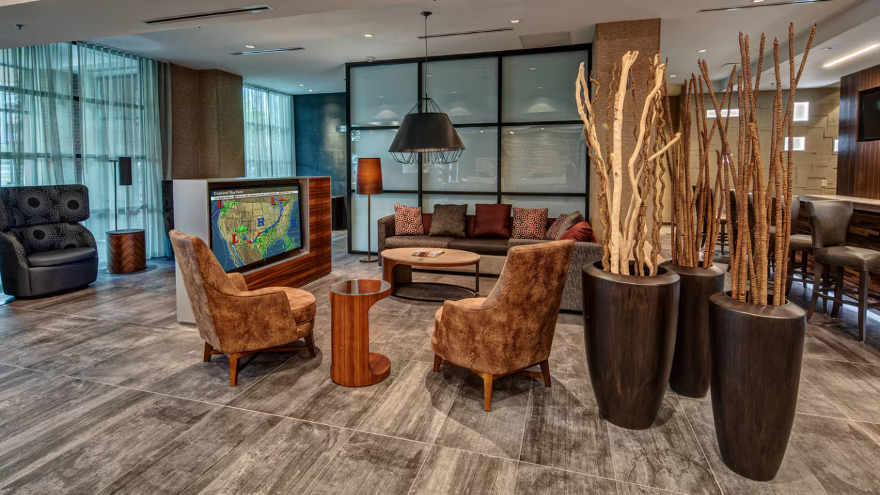 Courtyard By Mrriott Dulles Airport Herndon Lobby