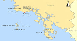 Krabi Map