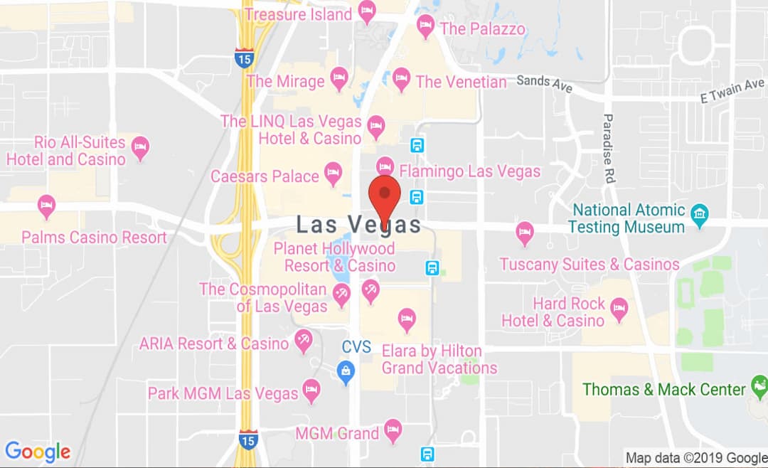 Geography in Las Vegas