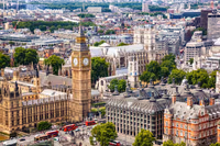 London aerial view