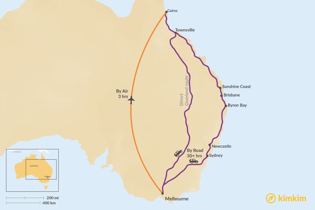 Melbourne Map