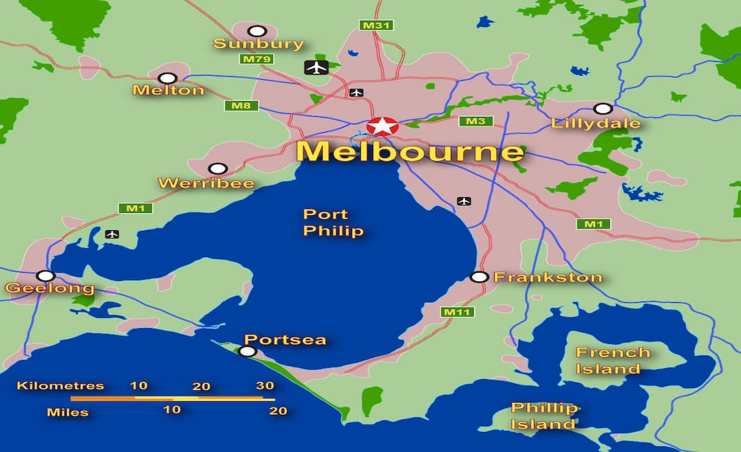 Geography in Melbourne