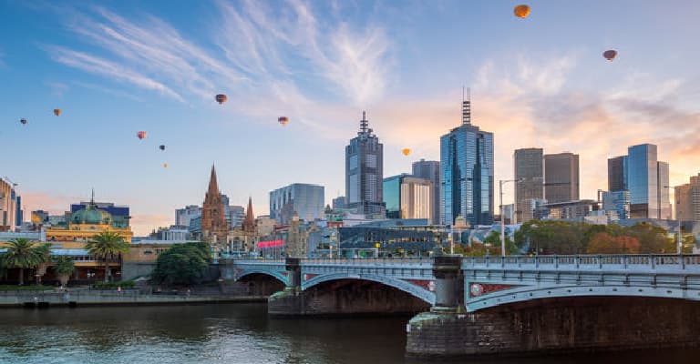 Melbourne City Areal
