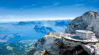 Mt Pilatus with swiss pass