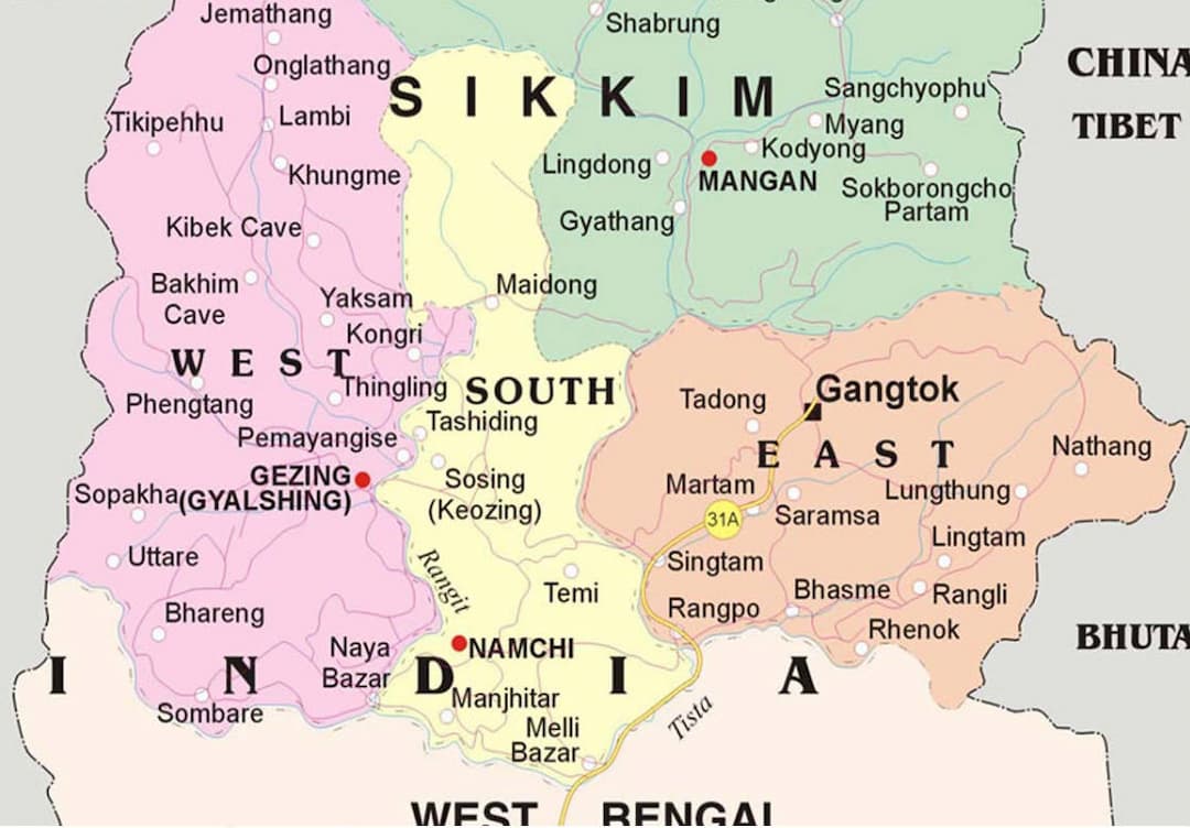 Geography in Sikkim