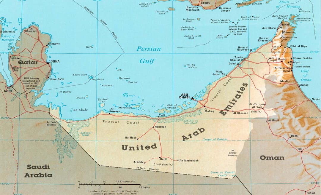 Geography in United Arab Emirates