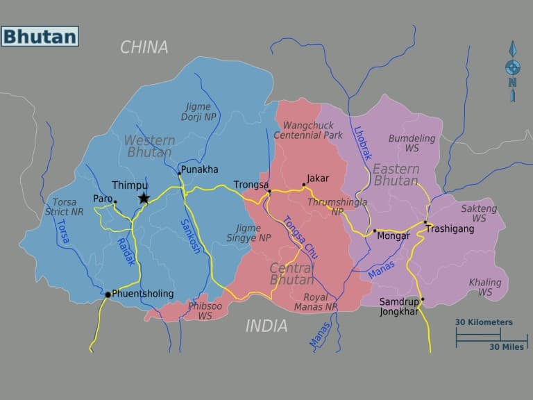 Geography in Bhutan